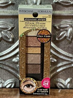 Physicians Formula Shimmer Strips Gold Nude 6632 NIB Rare